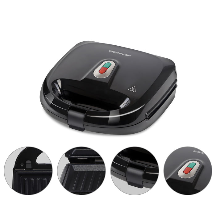 Aigostar Rubik 30JVU - Tosti-ijzer