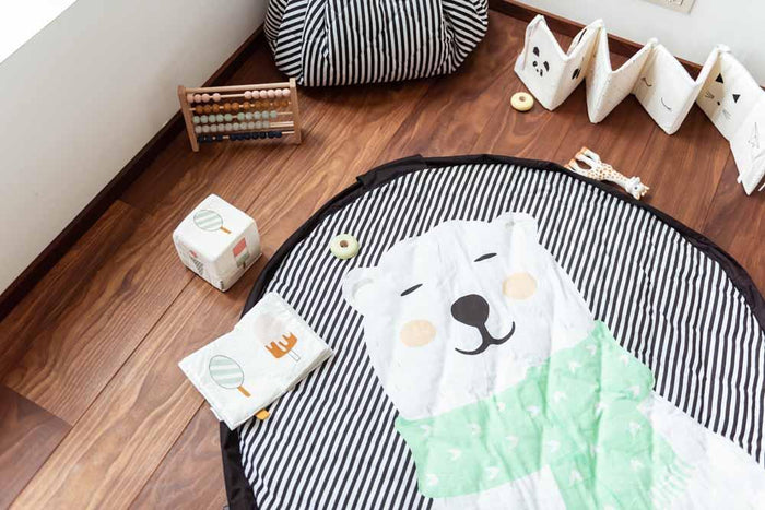 Play & Go Polar bear baby playmat - bag