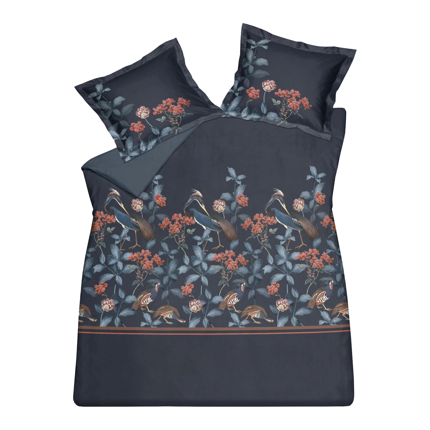 Vandyck Dark Flowers Dekbedovertrek 200 x 220 cm