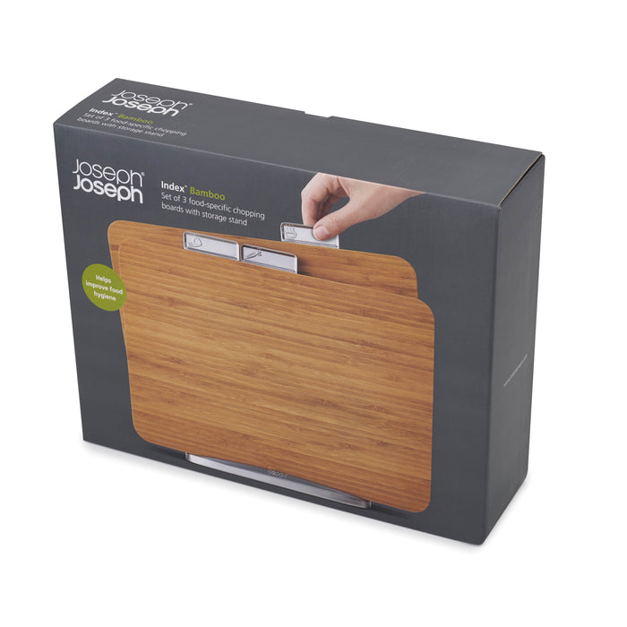 Joseph Joseph Index Bamboo Snijplankenset