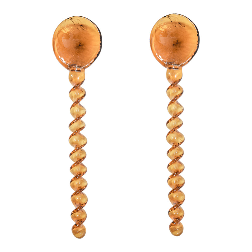 Á la Spiral Koffielepels - Set van 2 - Terra