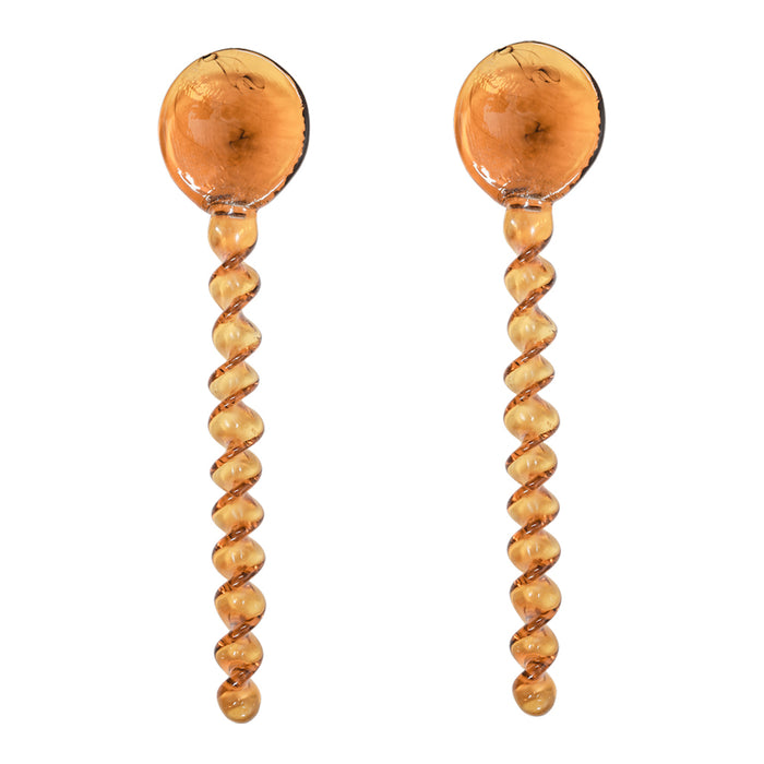 Á la Spiral Koffielepels - Set van 2 - Terra