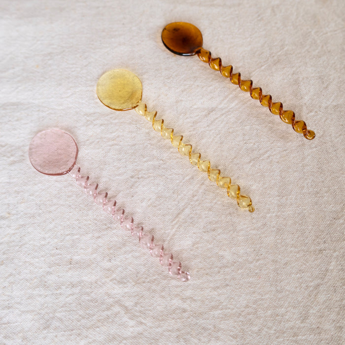 Á la Spiral Koffielepels - Set van 2 - Terra