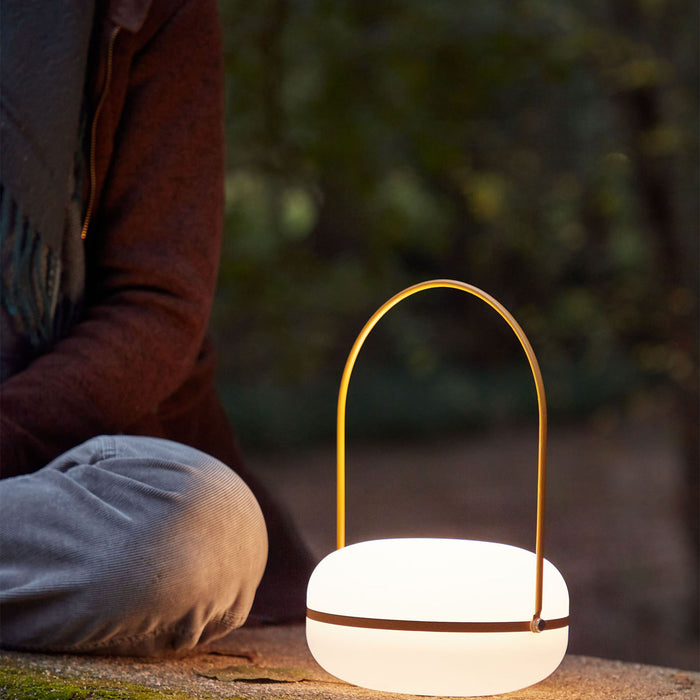 Kave Home Tea Tafellamp - Geel