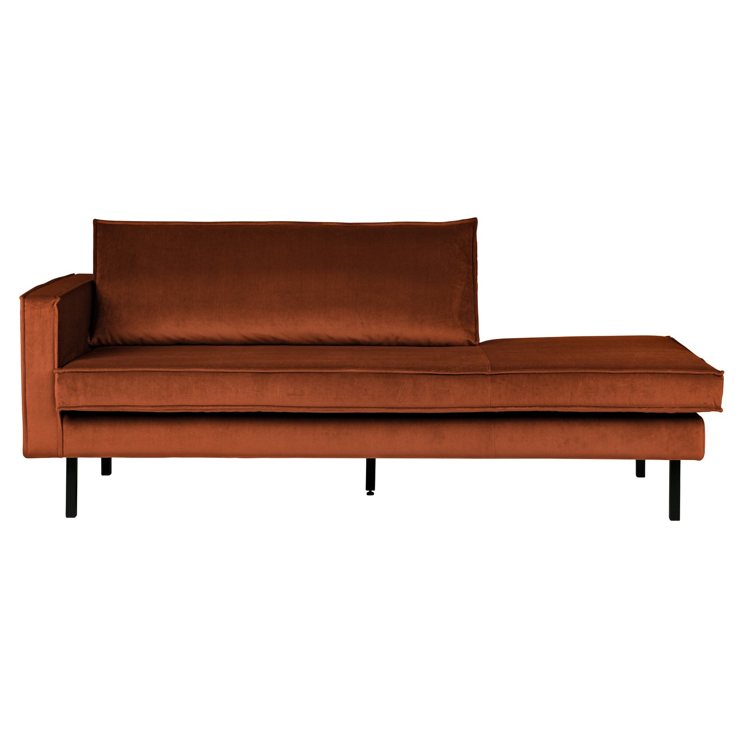 WOOOD Rodeo Daybed Links - Velvet -  Roest
