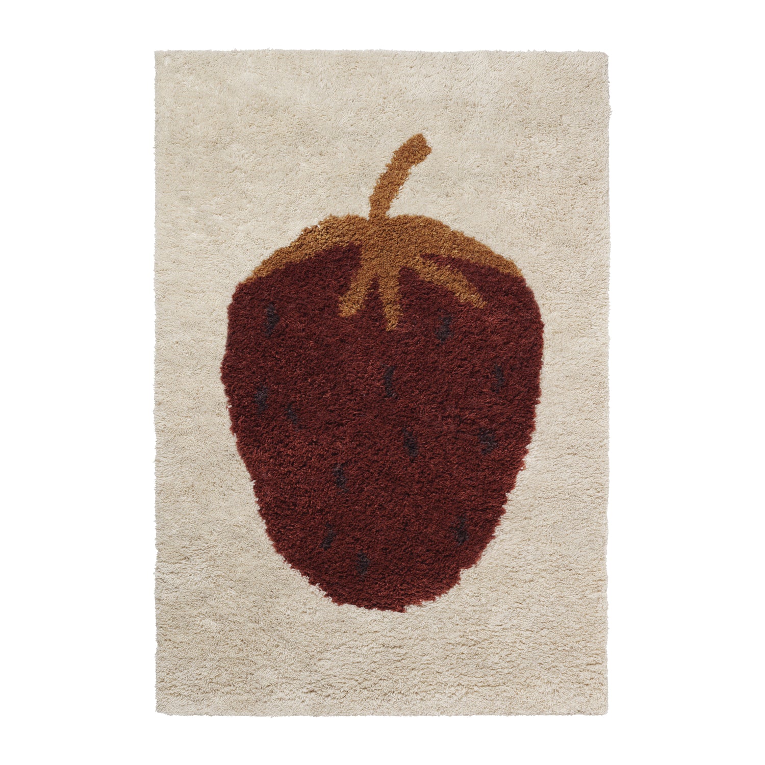 Ferm Living Fruitcana Tufted Strawberry Vloerkleed 120 x 180 cm