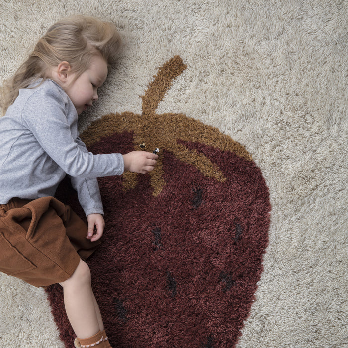 Ferm Living Fruitcana Tufted Strawberry Vloerkleed 120 x 180 cm