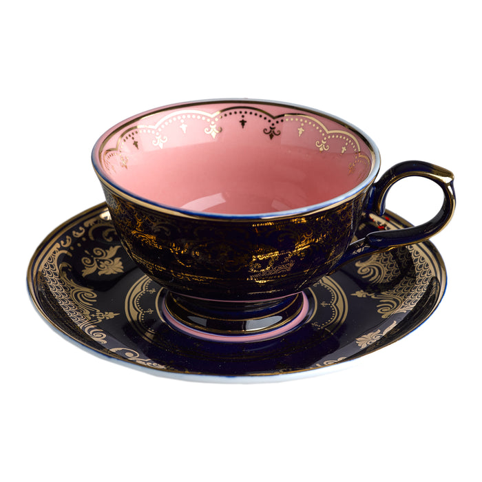 POLSPOTTEN Grandpa Kop & Schotel Set van 4 - 0,22 L