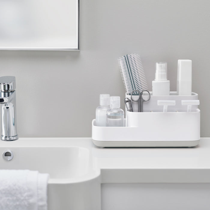 Joseph Joseph Easy-Store Badkameropberger - Wit / Grijs