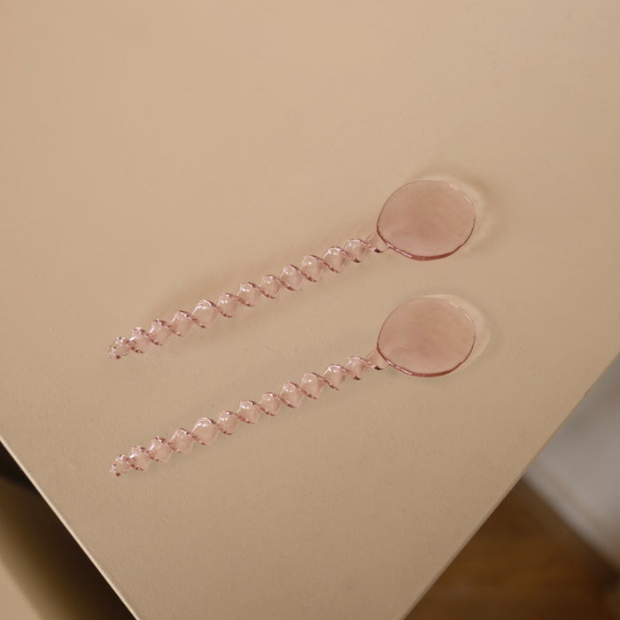 Á la Spiral Koffielepels - Set van 2 - Blush