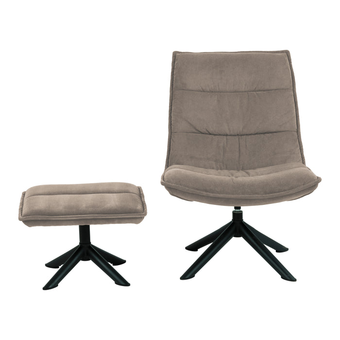 MOOS Elai Fauteuil Met Voetenbank