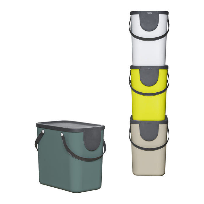 Rotho Albula Afvalscheidingsprullenbak 25 L