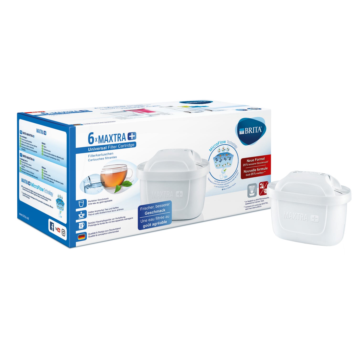 BRITA Maxtra+ Filterpatronen 6-Pack