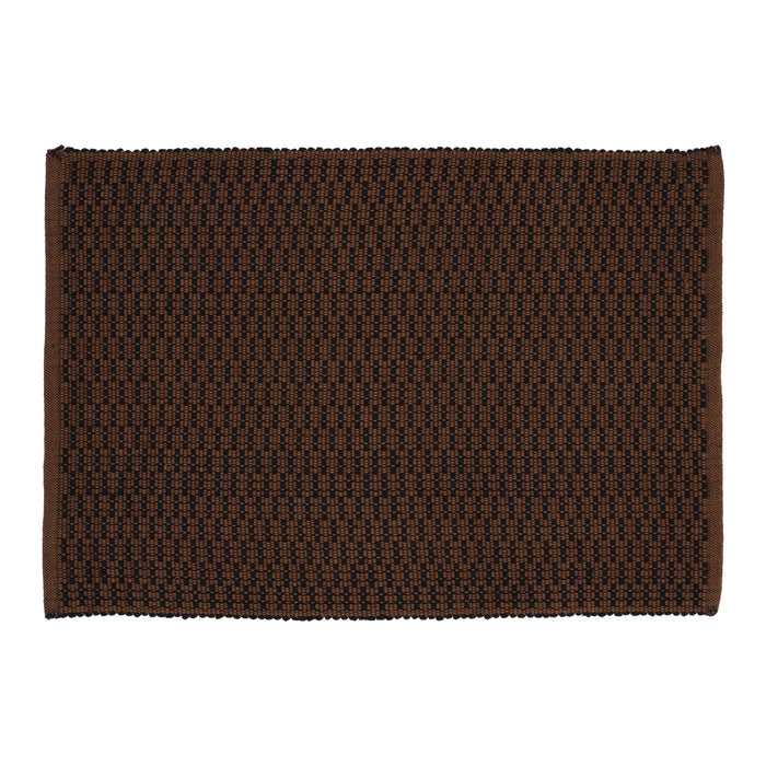 Södahl Graphic Placemat 33 x 48 cm - Bruin/Zwart - 2 st.