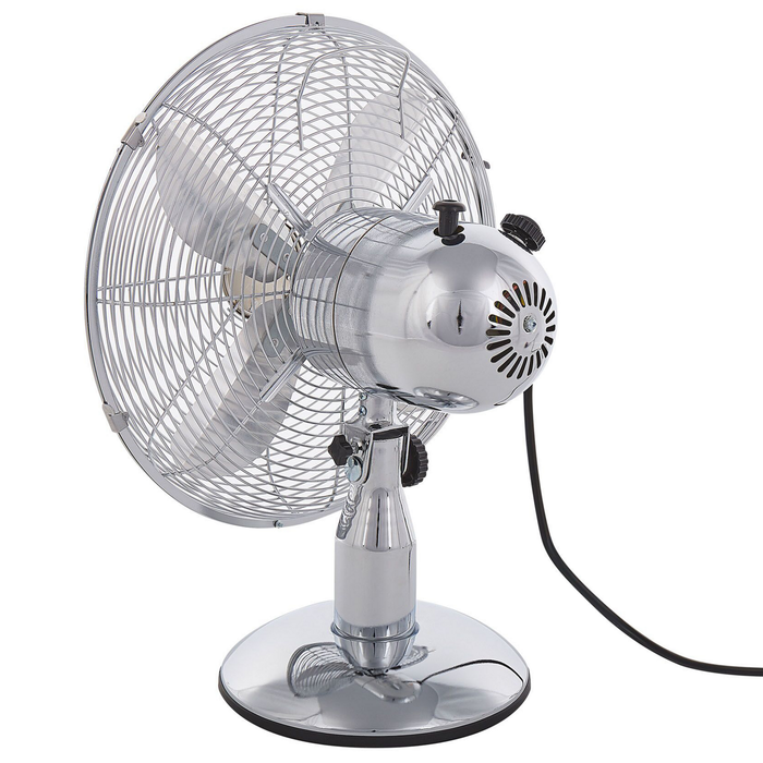 Beliani - WENSUM - Ventilator - Zilver - 35 cm - Metaal