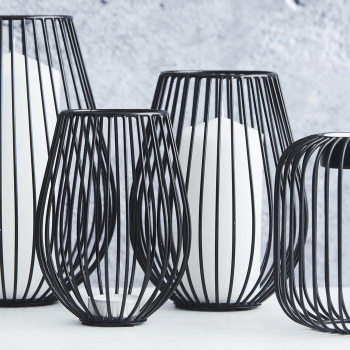 Point-Virgule Wire Waxinelichthouder