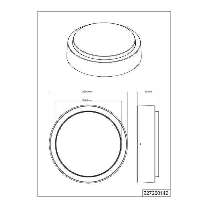 Trio Breg Plafondlamp