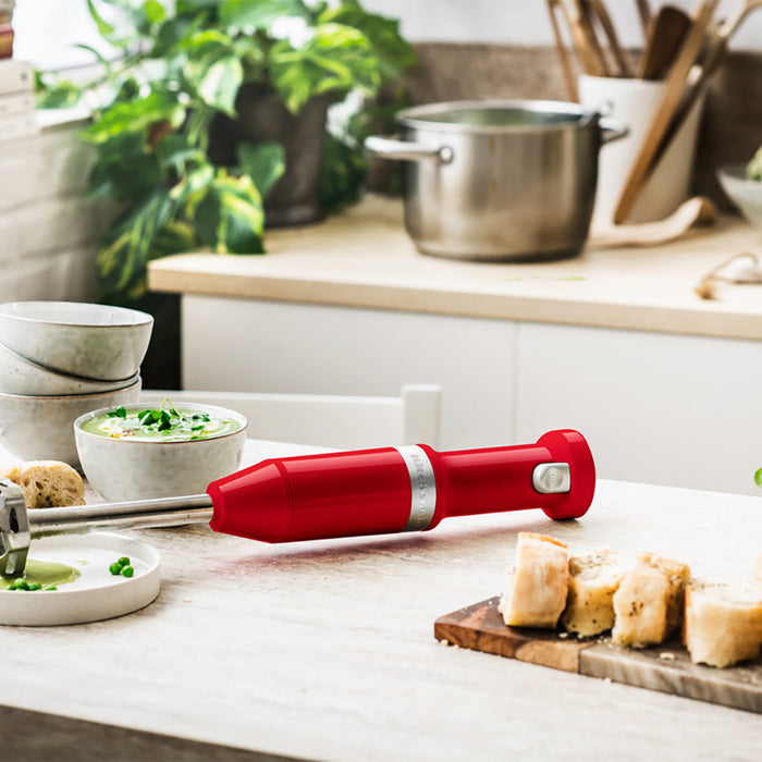 KitchenAid 5KHBBV53 Cordless Staafmixer - Keizerrood