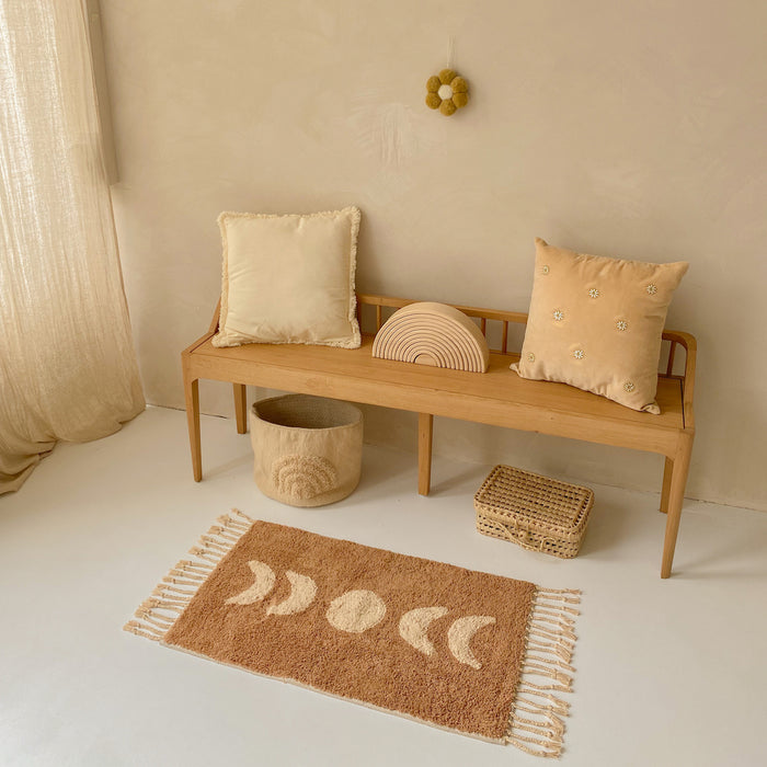 Á la Velvet Daisies Sierkussen - Sand