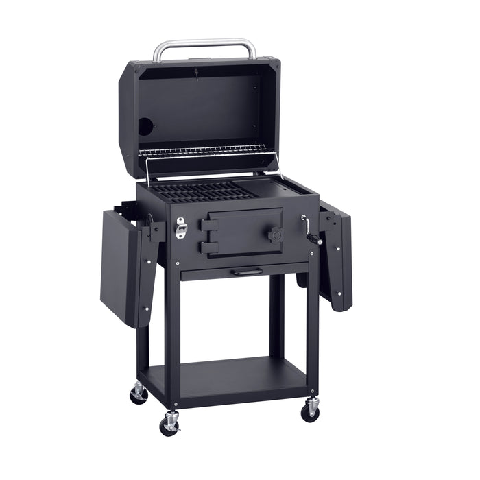 GrandHall Xenon Houtskoolbarbecue B 126,5 x D 65,5 cm