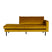 WOOOD Rodeo Daybed Rechts - Velvet -  Oker