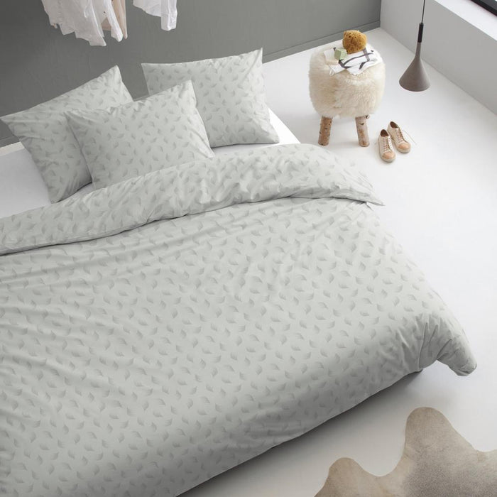 Damai Dekbedovertrek biologische Katoen Satijn Whisper glacier