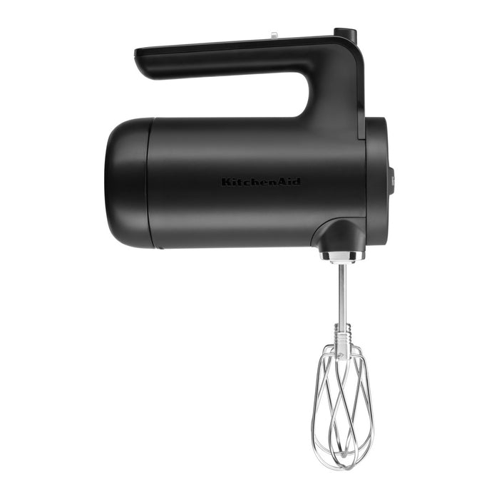 KitchenAid 5KHMB732 Cordless Handmixer - Mat Zwart