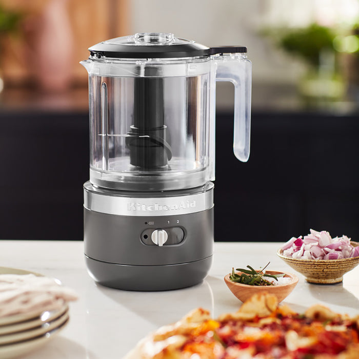 KitchenAid 5KFCB519 Cordless Hakmolen 1,18 L - Houtskool Grijs