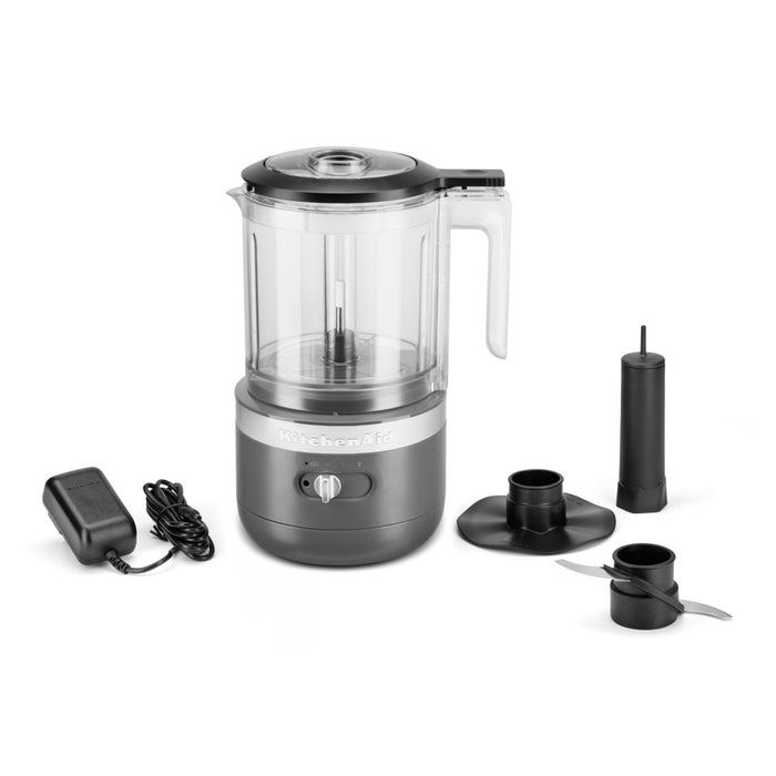 KitchenAid 5KFCB519 Cordless Hakmolen 1,18 L - Houtskool Grijs