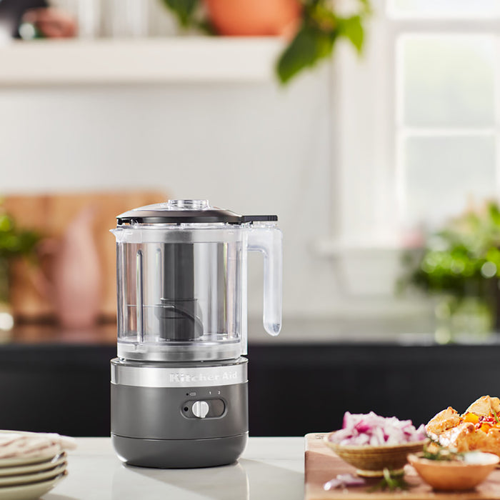 KitchenAid 5KFCB519 Cordless Hakmolen 1,18 L - Houtskool Grijs