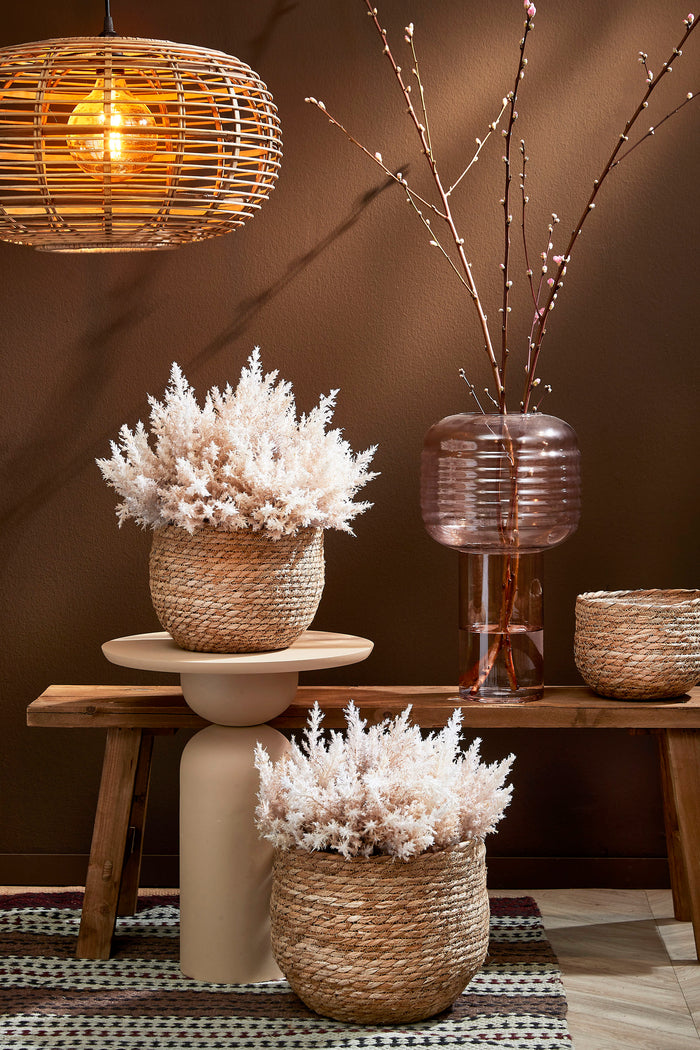 Mica Decorations Page Hanglamp - Ø49 cm - Bamboe - Bruin