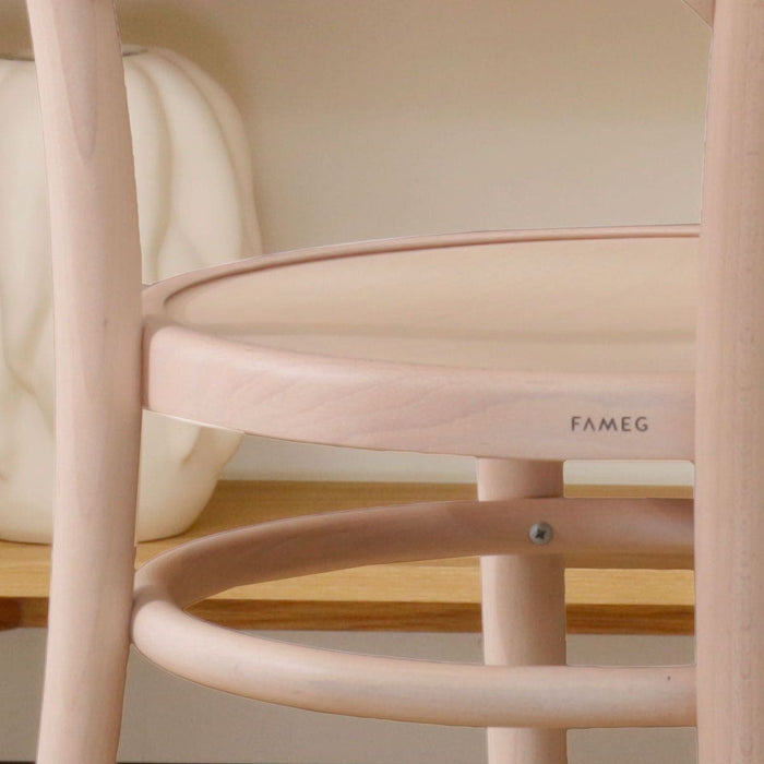 Fameg Vienna Thonet No.14 Houten Bistrostoel Whitewash