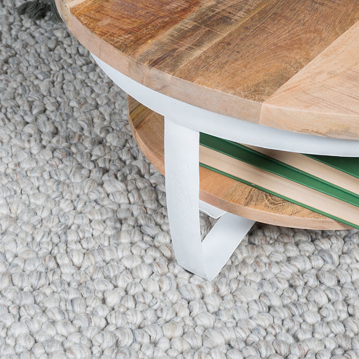 Home67 - Salontafel Cilamon Wit - Set van 2