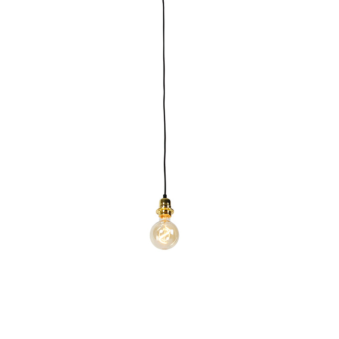 QAZQA Hanglamp cava luxe - Goud|messing - Modern - D 100mm