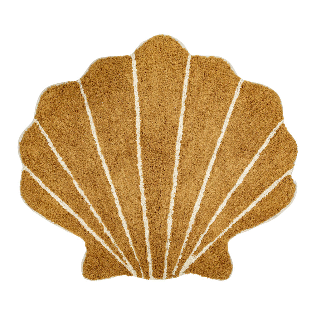 Á la Shell Vloerkleed - Large - Mustard