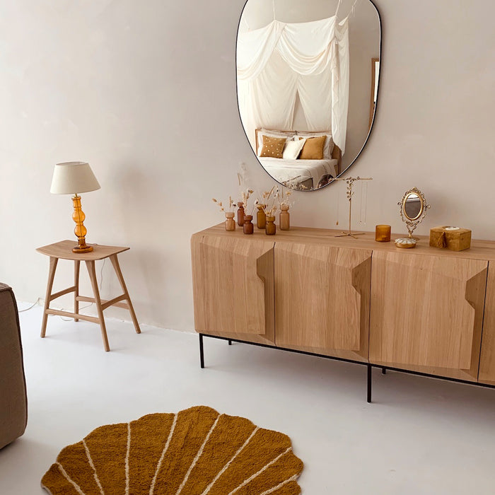 Á la Shell Vloerkleed - Large - Mustard