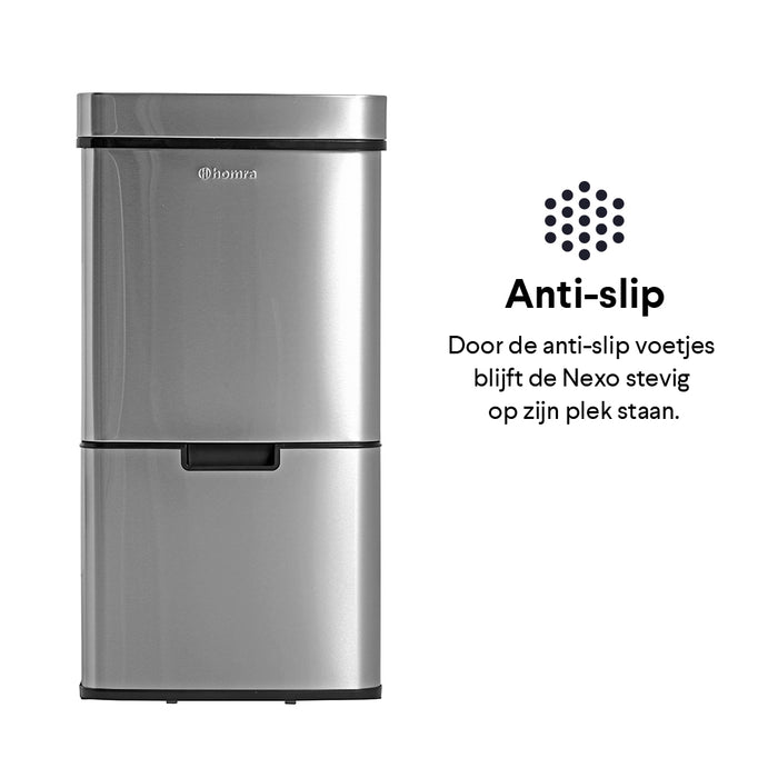 Homra Nexo Afvalemmer 72 Liter (48+12+12 Liter)