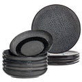Leonardo Matera Serviesset 12-delig - Antraciet