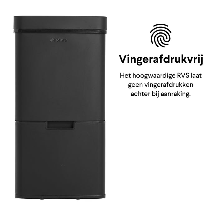 Homra Nexo Afvalemmer 72 Liter (48+12+12 Liter)