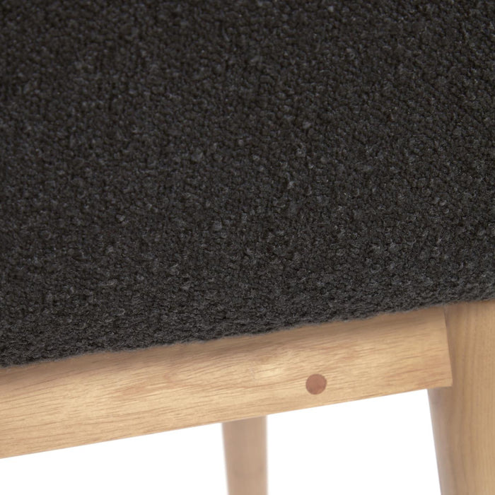 Kave Home Konna Eetkamerstoel - Zwart