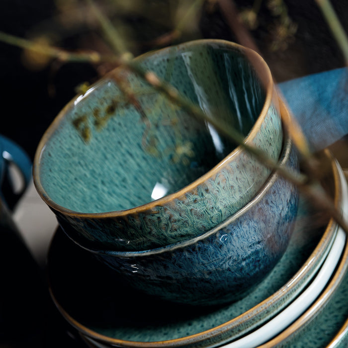 Leonardo Matera Serviesset 18-delig - Groen