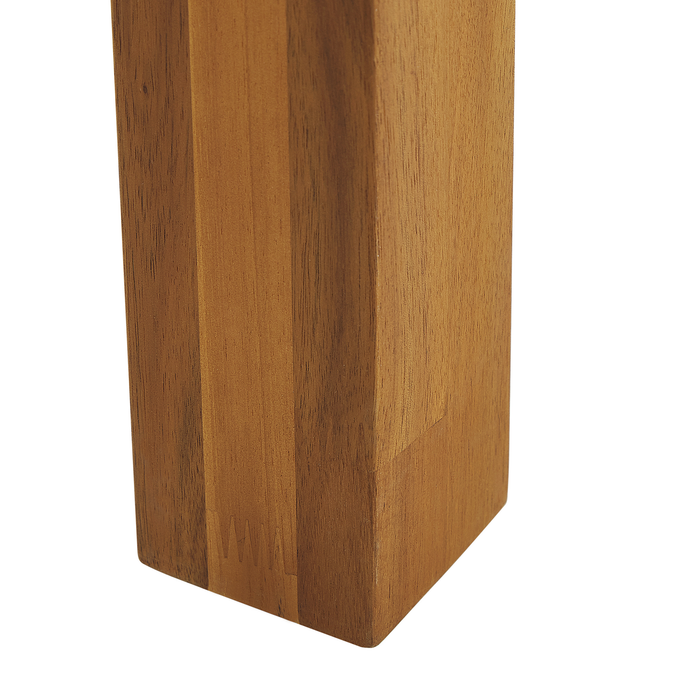 Beliani - LIVORNO - Tuinbank - Lichte houtkleur - Acaciahout