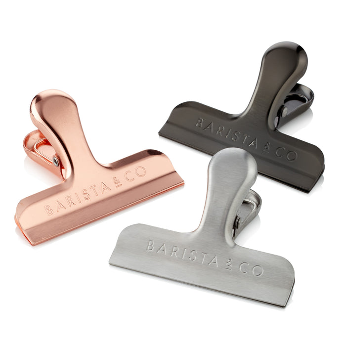 Barista & Co Koffiezak Clipsluitingen - 3 stuks