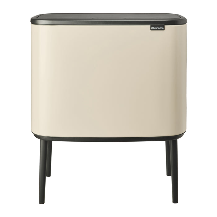 Brabantia Bo Touch Bin Afvalemmer 3 x 11 L - Soft Beige