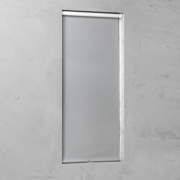 Rollit München Geveerd Rolgordijn Antraciet Verduisterend