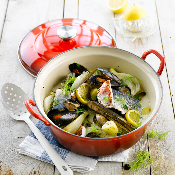 Le Creuset Faitout Braadpan Ø 24 cm - Rood