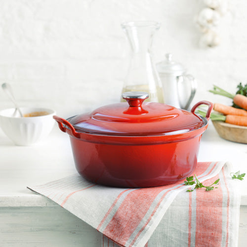 Le Creuset Faitout Braadpan Ø 24 cm - Rood