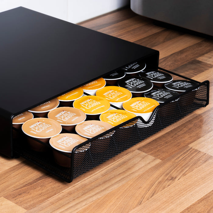 QUVIO Koffiecups lade Dolce Gusto - Zwart