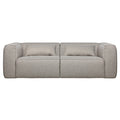 WOOOD Bean 3,5-zitsbank - Polyester - Light Grey