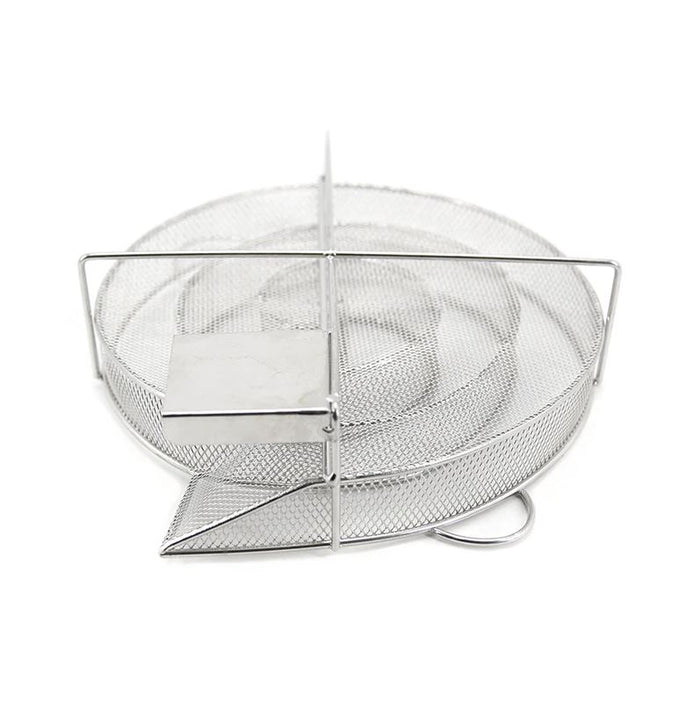 Krumble Barbecue smokerbox rond RVS